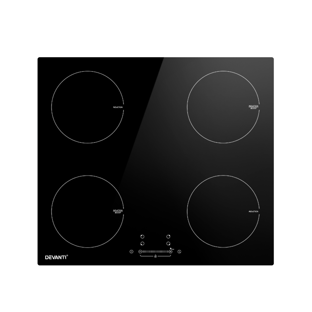 CT-IN-C-YL-IF7004C-66841-00 Devanti Induction Cooktop 60cm Electric Cooker - Image 1