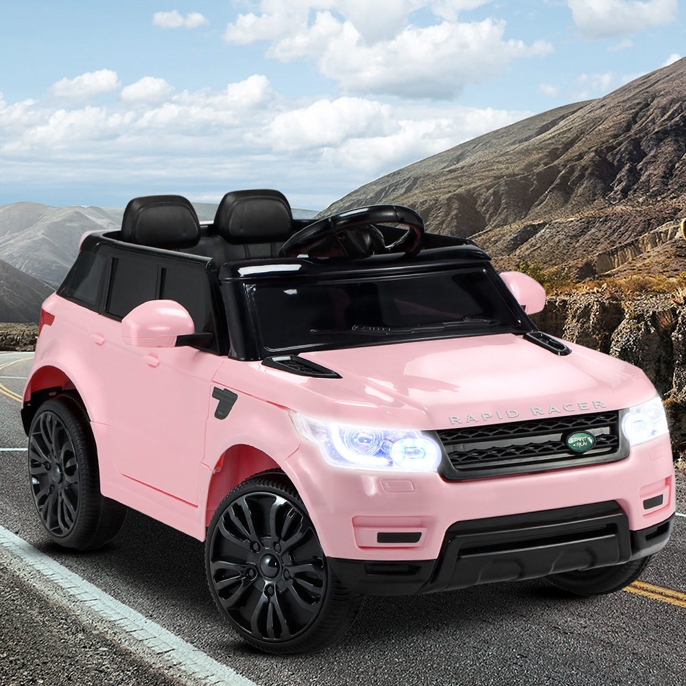 RCAR-RANGEROVER-PK-202502281600-00 Rigo Ride On Car Kids Electric Ride On Cars SUV Remote 12V Pink - Image 1