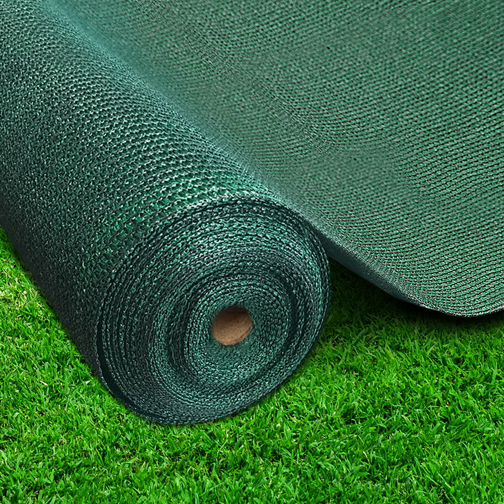 SH-CL-366X200-175-GR-202502281922-00 Instahut 70% Shade Cloth 3.66x20m Shadecloth Sail Heavy Duty Green - Image 1