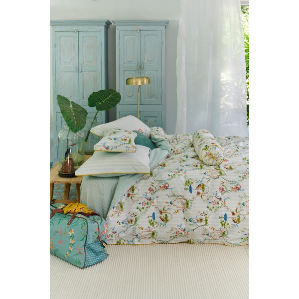 V107-1385866-200632-00 Singerie Double Cotton White Quilt Cover Set By Pip Studio - Image 1