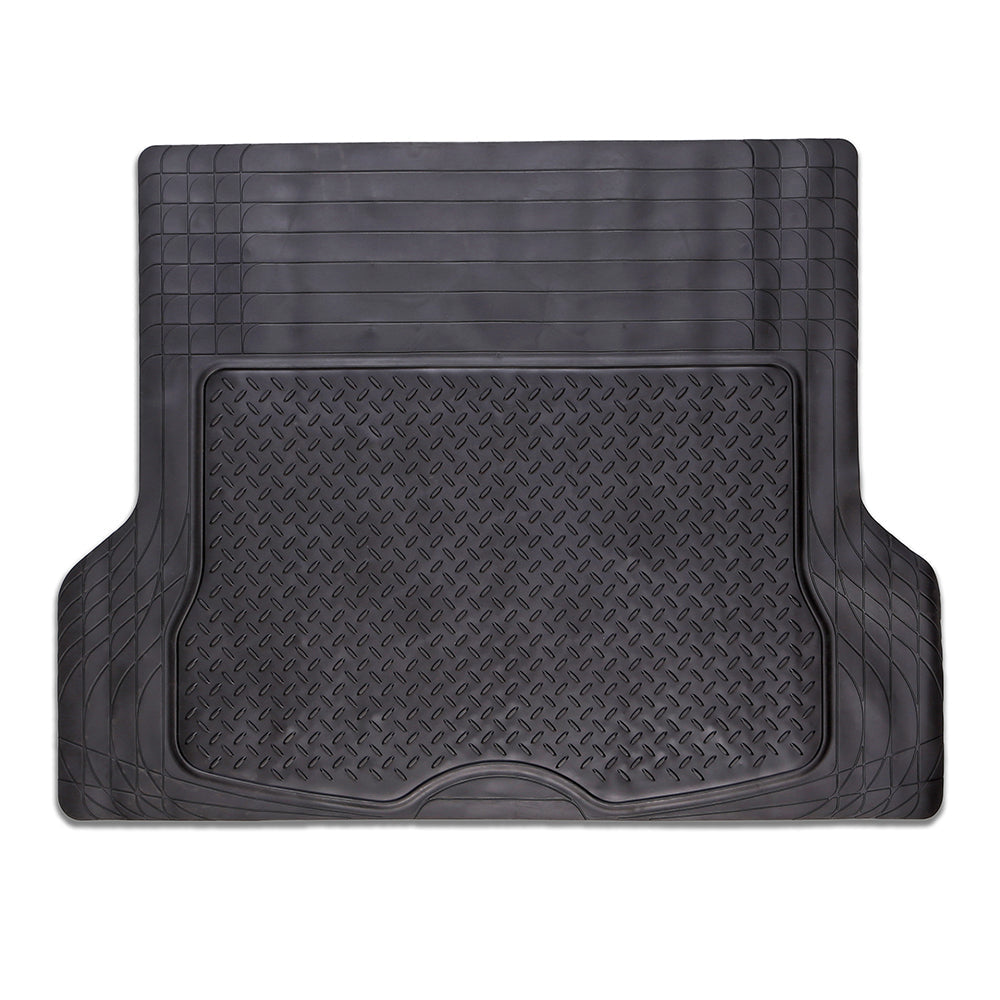 V121-CMTPVCBT04_CMTPVCBT04-2 CMT Rubber Boot Mat Black 144 x 109.5cm. - Image 1