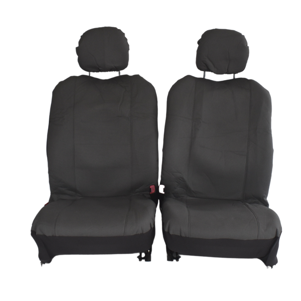 V121-TMDFALC02CHALGRY_3_67025e5d-e594-402c-b7cf-801ac21c2f99 Challenger Canvas Seat Covers - For Ford Falcon Sedan (2002-2020) - Image 1
