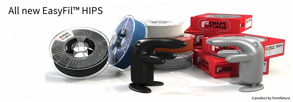 V177-285EHIPS-BLCK-0750-Banner__05373-00 HIPS Filament EasyFil HIPS 2.85mm Black 750 gram 3D Printer Filament - Image 1