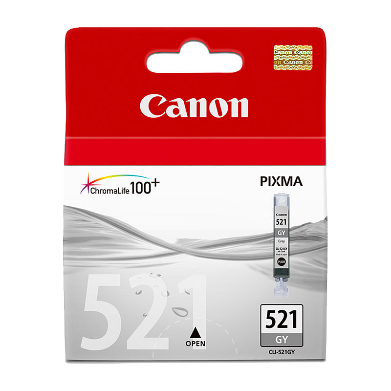 V177-D-CI521GY_uc__84493_1 CANON CLI521 Grey Ink Cartridge - Image 1