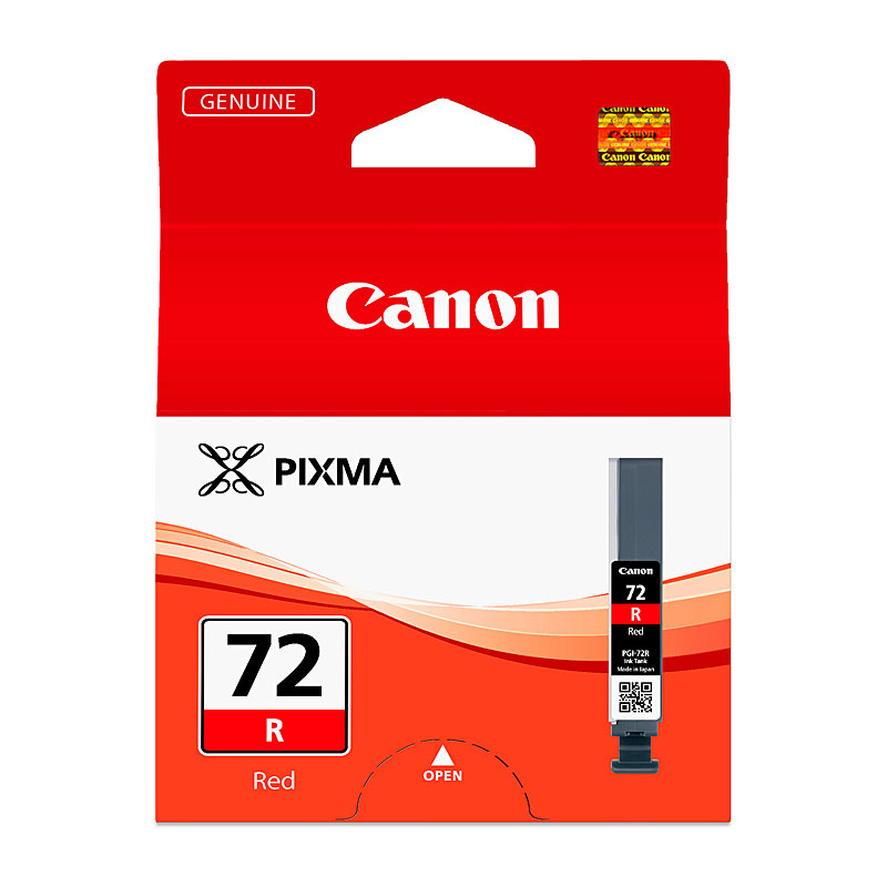V177-D-CI72R_uc__02236_1 CANON PGI72 Red Ink Cartridge - Image 1