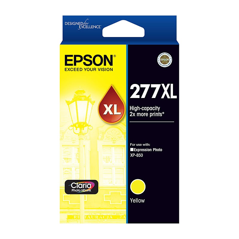 V177-D-E277YXL_uc__45244_1 EPSON 277XL Yellow Ink Cartridge - Image 1