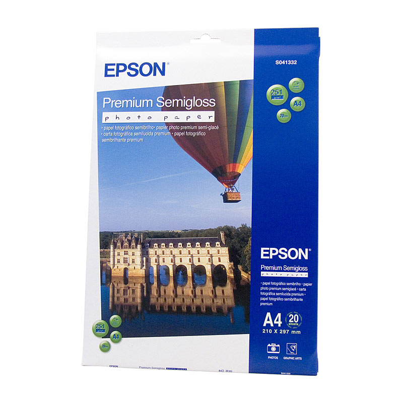 V177-D-E41332_uc__41562_1 EPSON S041332 Semigloss Paper - Image 1