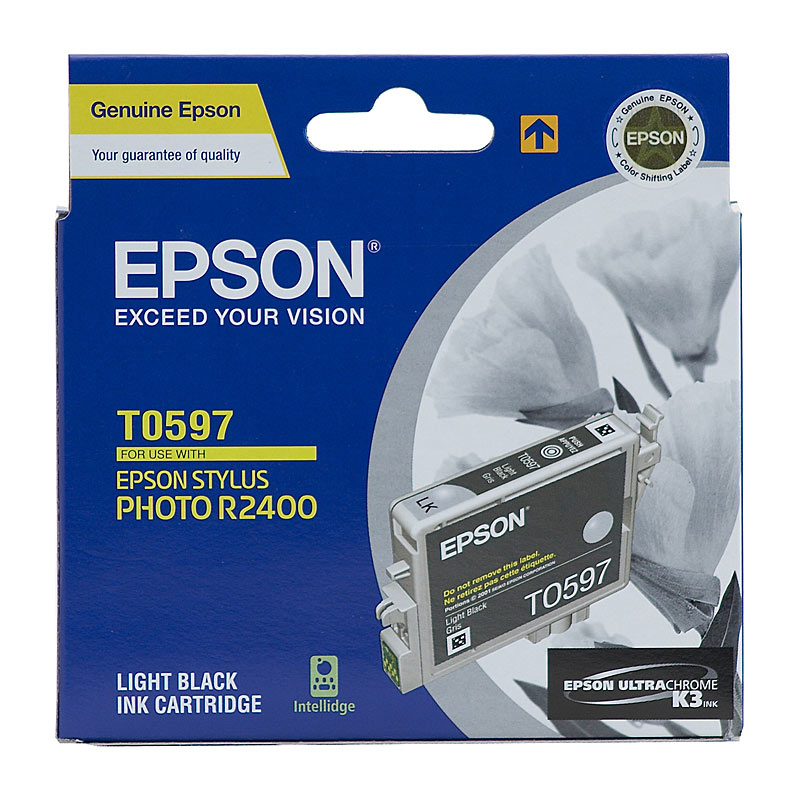 V177-D-E597_uc__45470_1 EPSON T0597 Light Black Ink Cartridge - Image 1