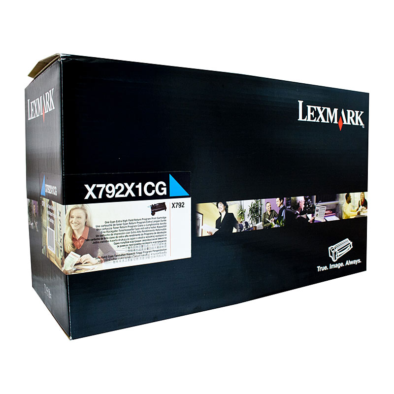 V177-D-LXX792X1CG_uc__94117_1 LEXMARK X792X1CG HY Pre Cyan Cartridge - Image 1