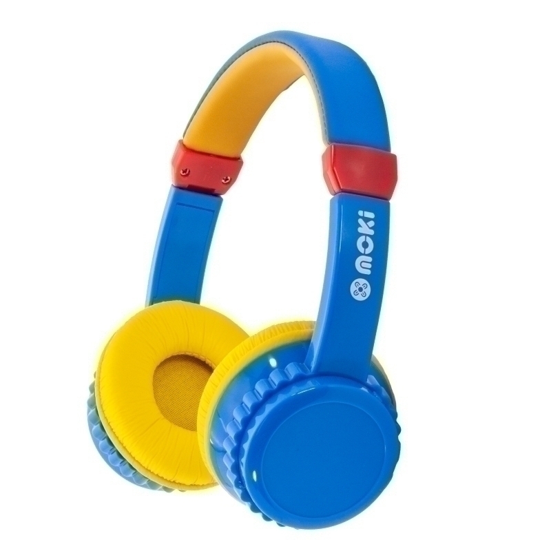 V177-D-MHPPSBY-71157-00 MOKI Play Safe Headphone Bl/Yl - Image 1