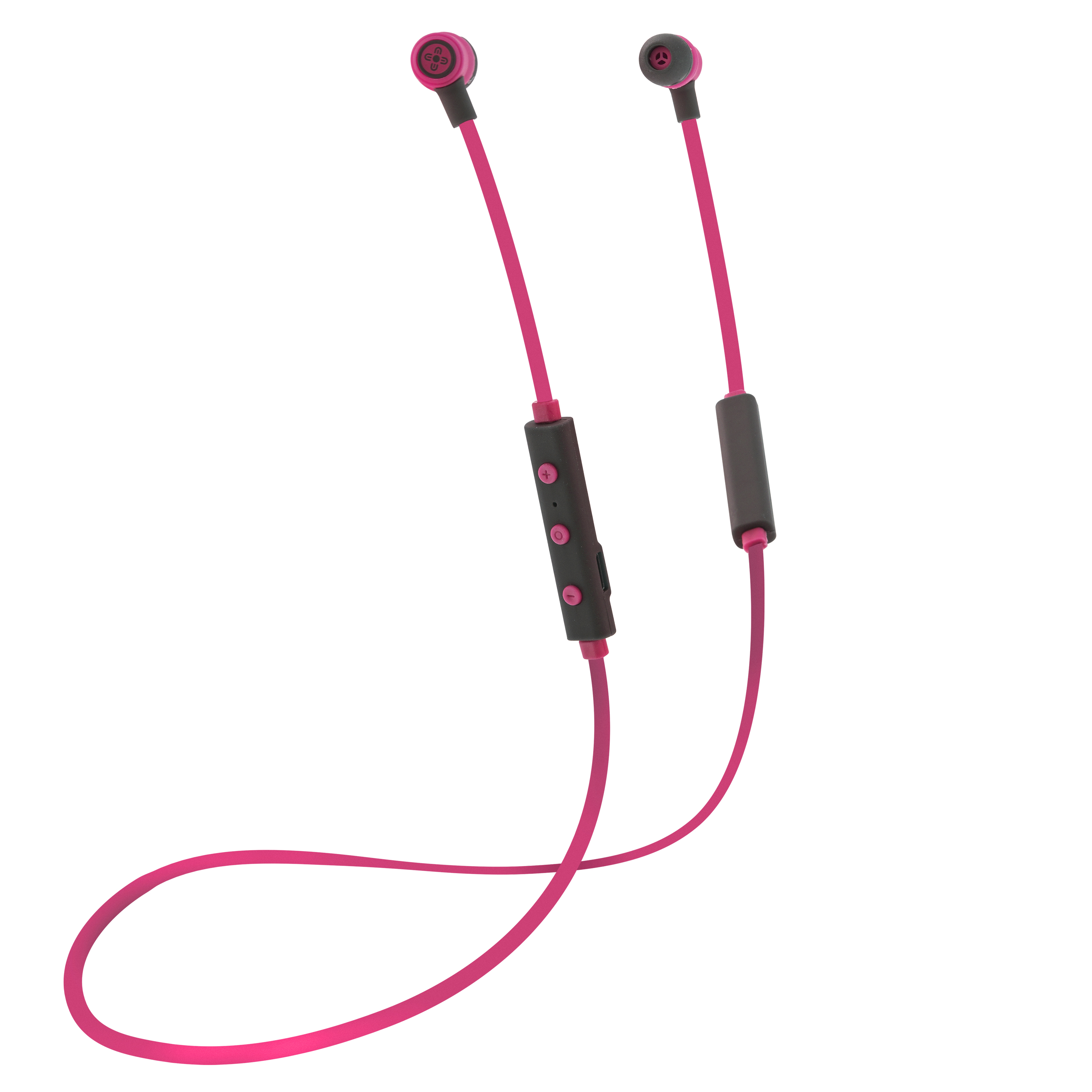 V177-HPFREP-ACC-HPFREP-00__16617-00 MOKI FreeStyle Bluetooth Earphones - Pink - Image 1