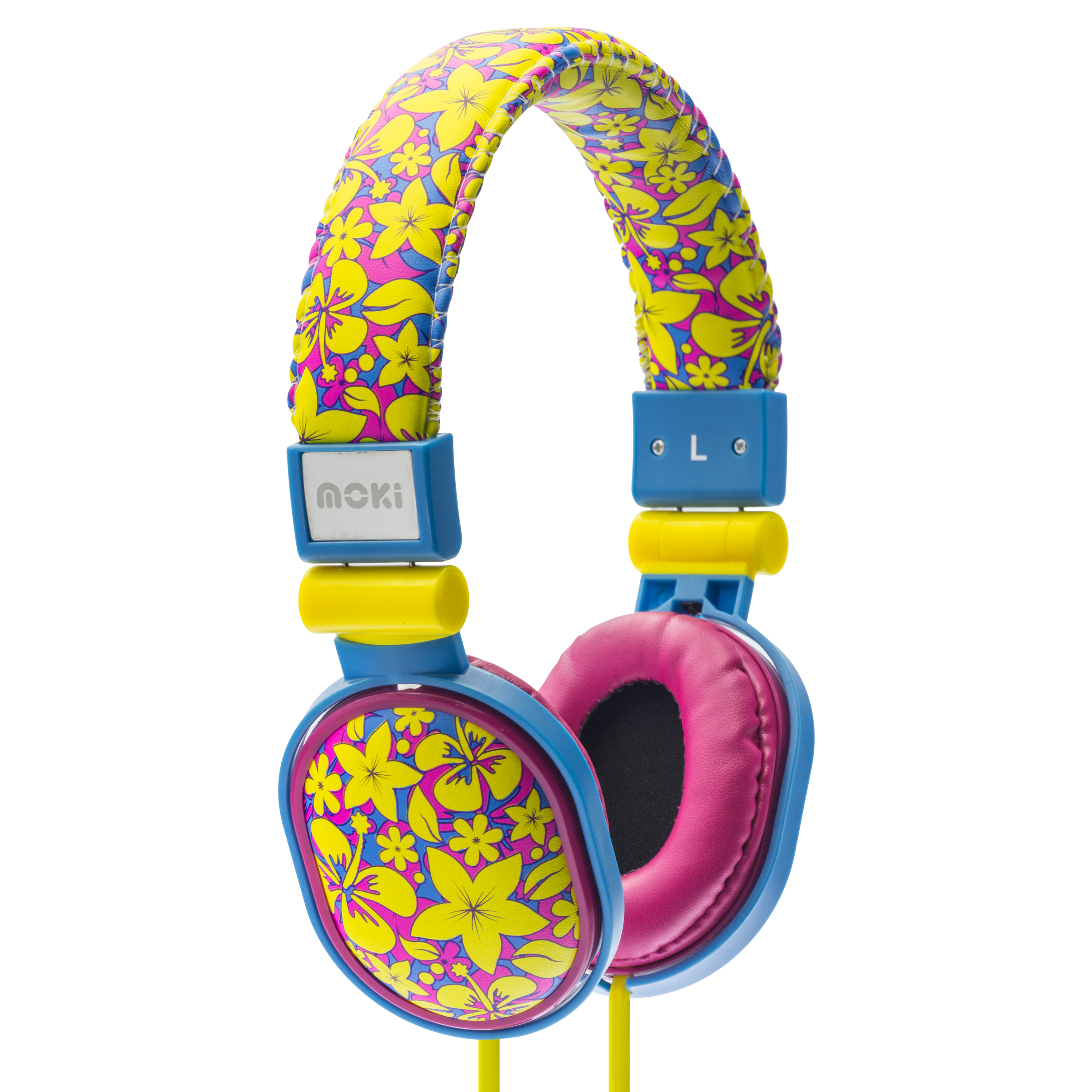V177-HPP17F-ACC-HPP17F-00__85577-00 MOKI Popper Headphone soft cushioned Aloha style - Image 1