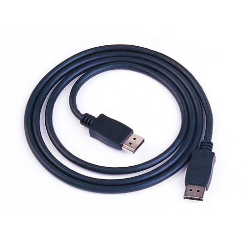 V177-L-CB8W-RC-DP3-CB8W-RC-DP3__41125-00 8WARE DisplayPort DP Cable 3m Male to Male 4K x 2K 85% OD: 7m3mm, Black color - Image 1