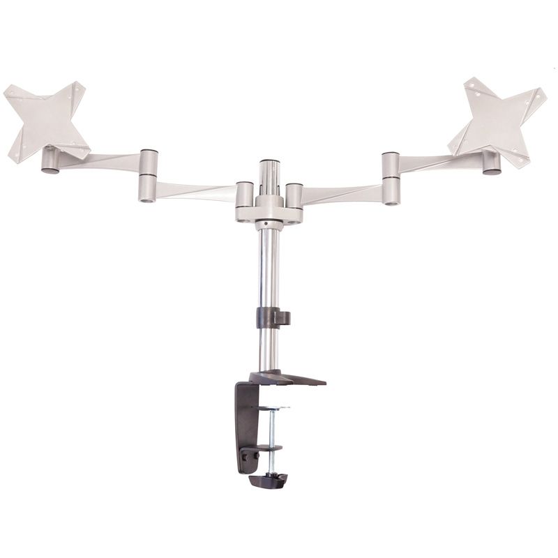 V177-L-MAAT-LCDMOUNT-2S-MAAT-LCDMOUNT-2S__40553-00 Astrotek Dual Monitor Arm Desk Mount Stand 43cm for 2 LCD Displays 21.5' 22' 23.6' 24' 27' 8kg 30° tilt 180° swivel 360° rotate VESA 75x75 100x100 - Image 1