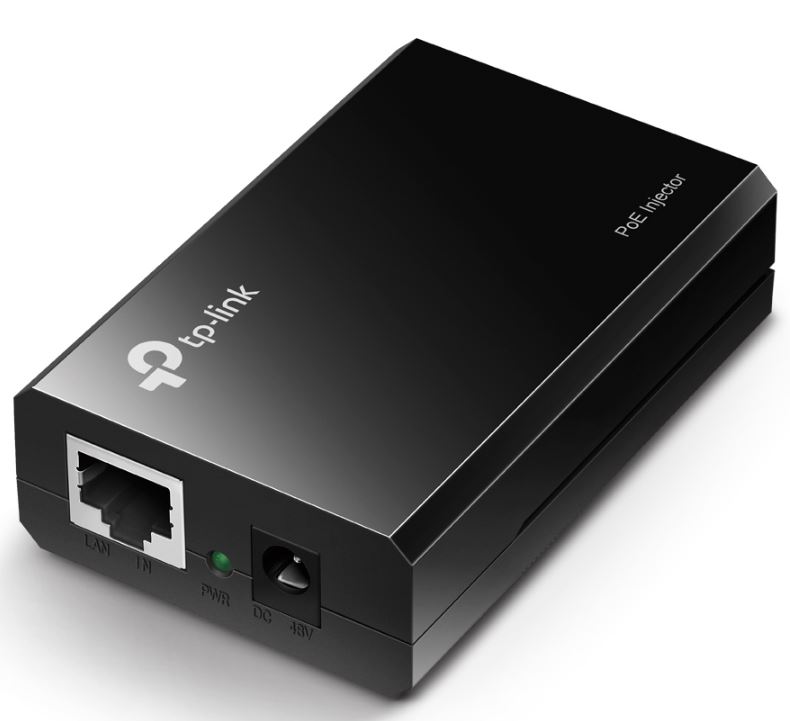 V177-L-NHTL-POE150S-NHTL-POE150S__38198-00 TP-LINK TL-POE150S PoE Injector Splitter 2xGbE Gigabit RJ45 Port Power Over Ethernet Adapter carry Power & Data over 100m Plug & Play - Image 1