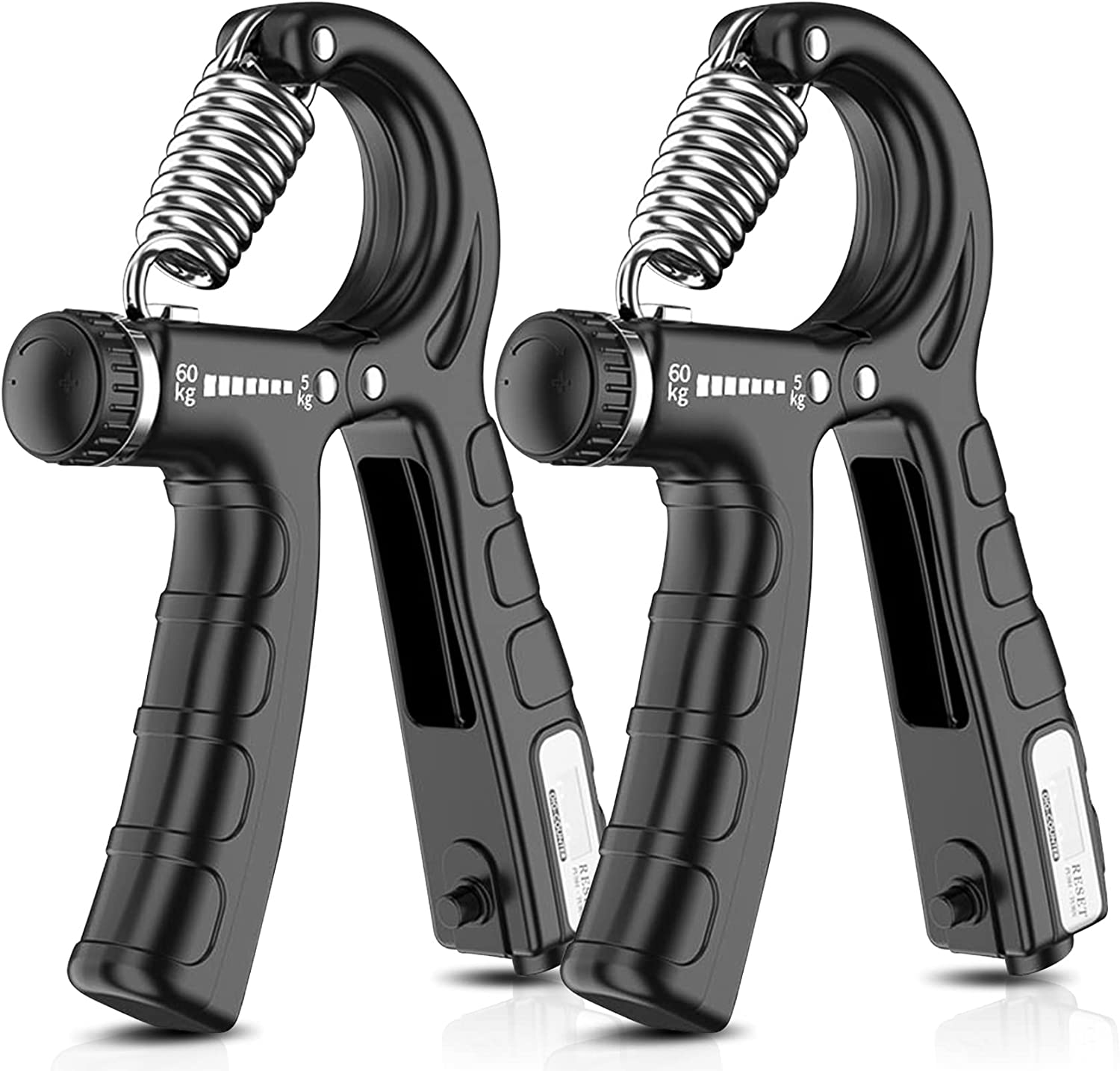 V178-65579-65579_1_zC2XW7WxC-00 2 Pack Adjustable Hand Grip Strengthener for Hand Grip Strength and Wrist Rehabilitation (Resistance 5-60 kg) - Image 1