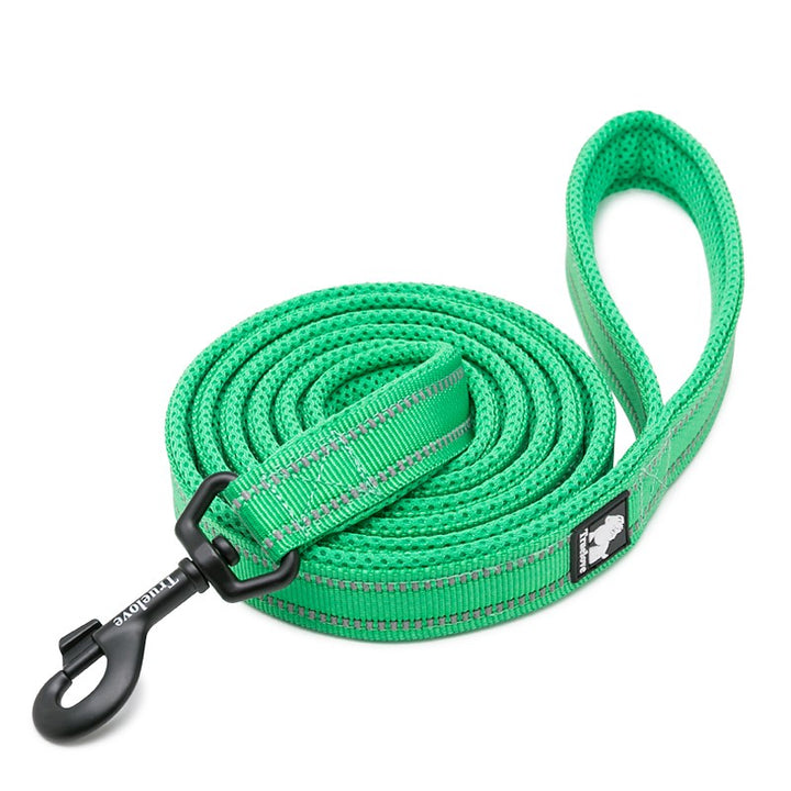 V188-ZAP-TLL2111-GREEN-M-B09P4C9LGH.MAIN_720x720-00 Reflective Pet Leash 2 meters Green M - Image 1