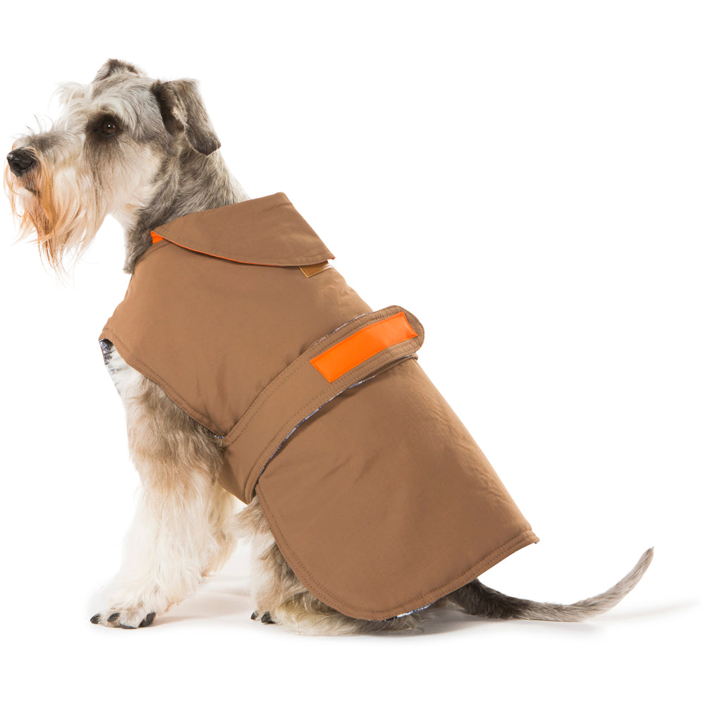 V208-CSW-40-71990-00 Brown Dog Coat 40cm - Image 1