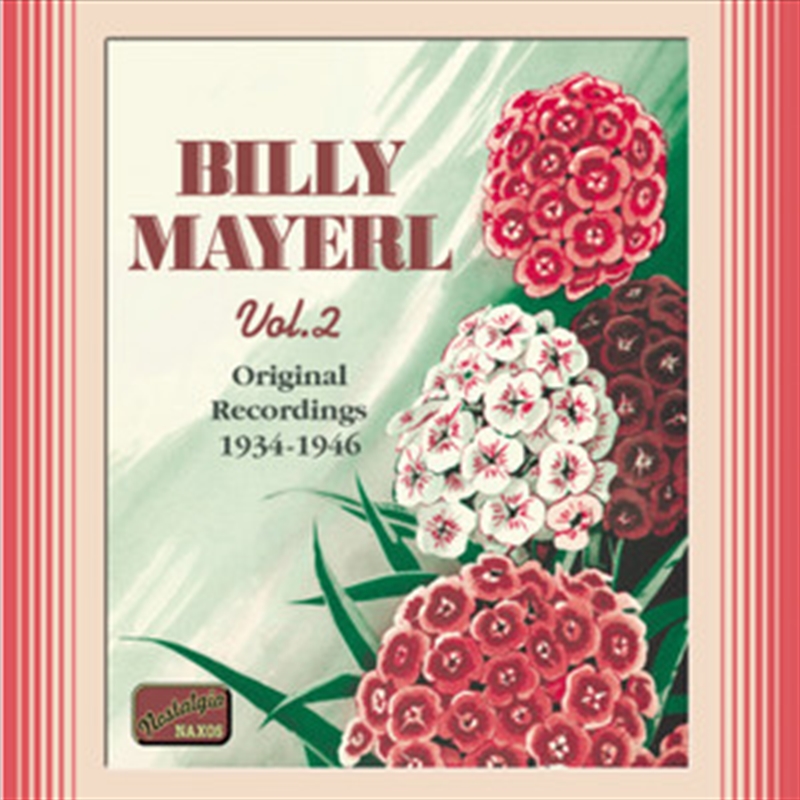 V210-1169951-202507030140-00 Billy Mayerl V2 - Mayerl, Billy Cd Album - Image 1