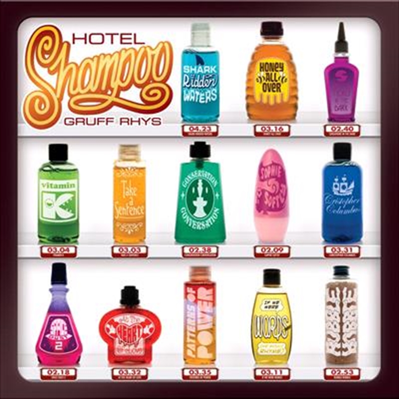 V210-2211834-202507021345-00 Hotel Shampoo - Rhys, Gruff Cd Album - Image 1