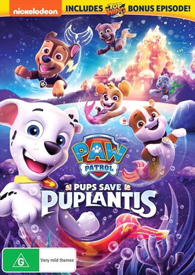 V210-2411887-75855-00 Paw Patrol - Pups Save Puplantis DVD - Image 1