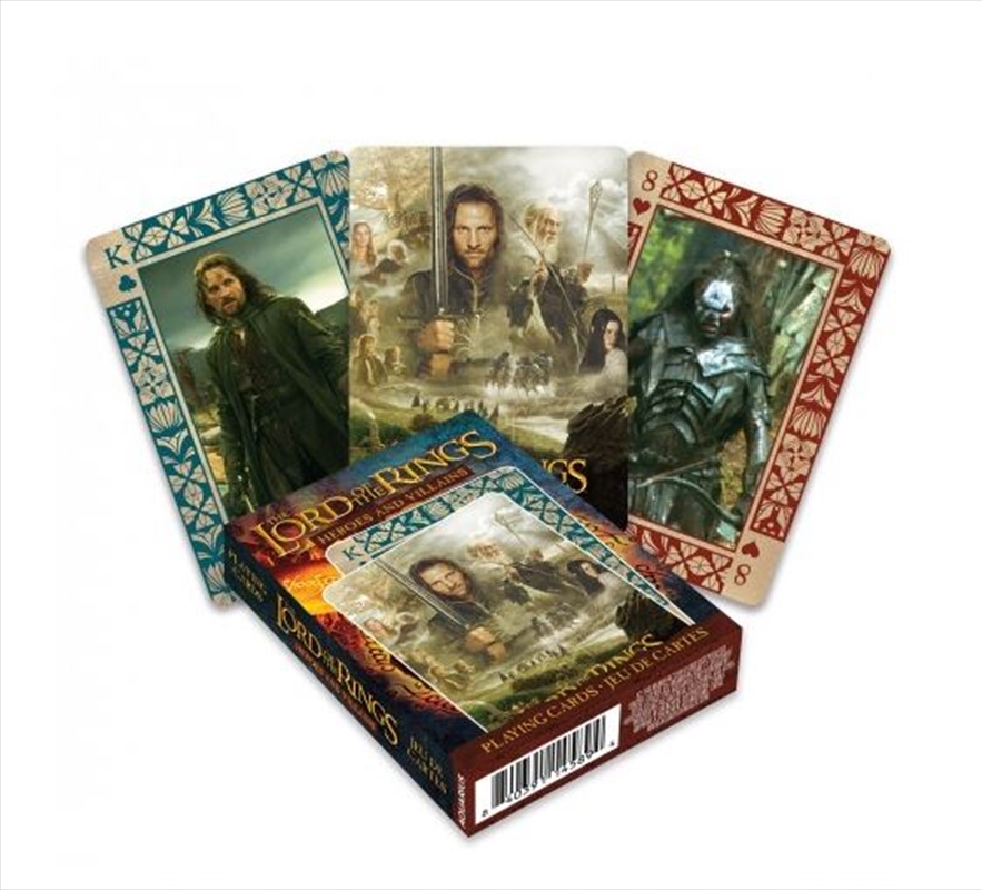 V210-2509612-77153-00 Heroes And Villains Playing Cards - Image 1
