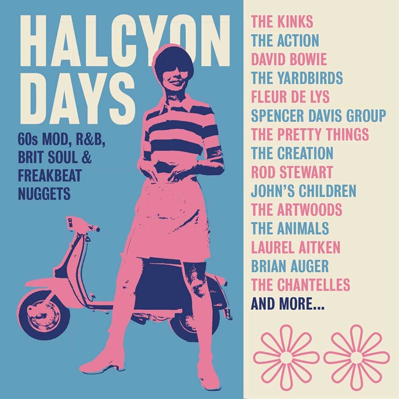 V210-2610180-202507030620-00 Halcyon Days: 60S Mod Rnb - Various Cd Album - Image 1