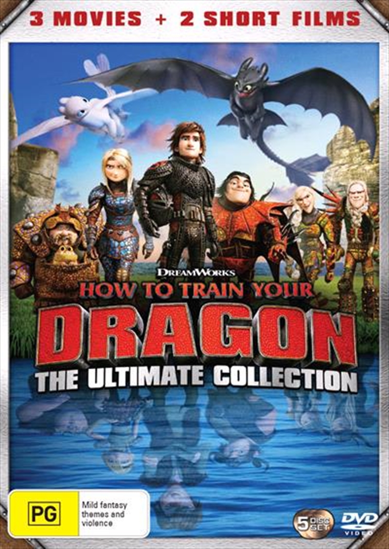 V210-2651158-75917-00 How To Train Your Dragon / How To Train Your Dragon 2 / Hidden World / Night Fury / Homecoming | Ult DVD - Image 1