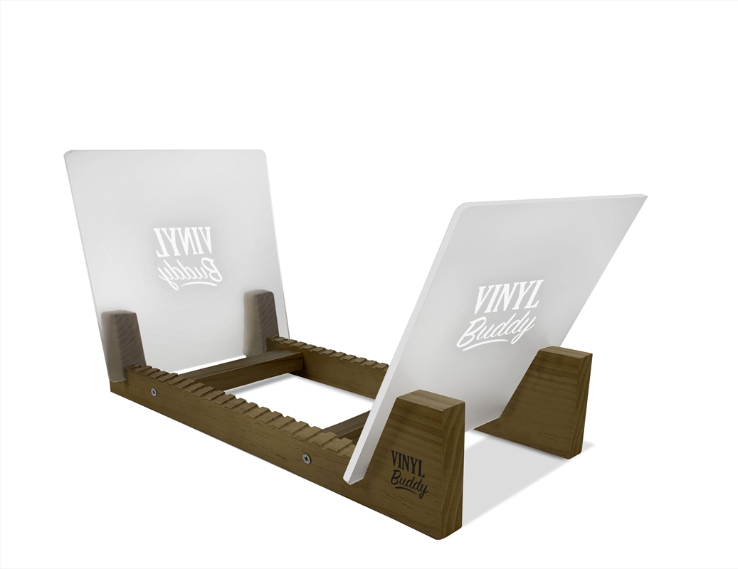 V210-2669007-64717-00 Vinyl Album Desk Rack Oak - Image 1