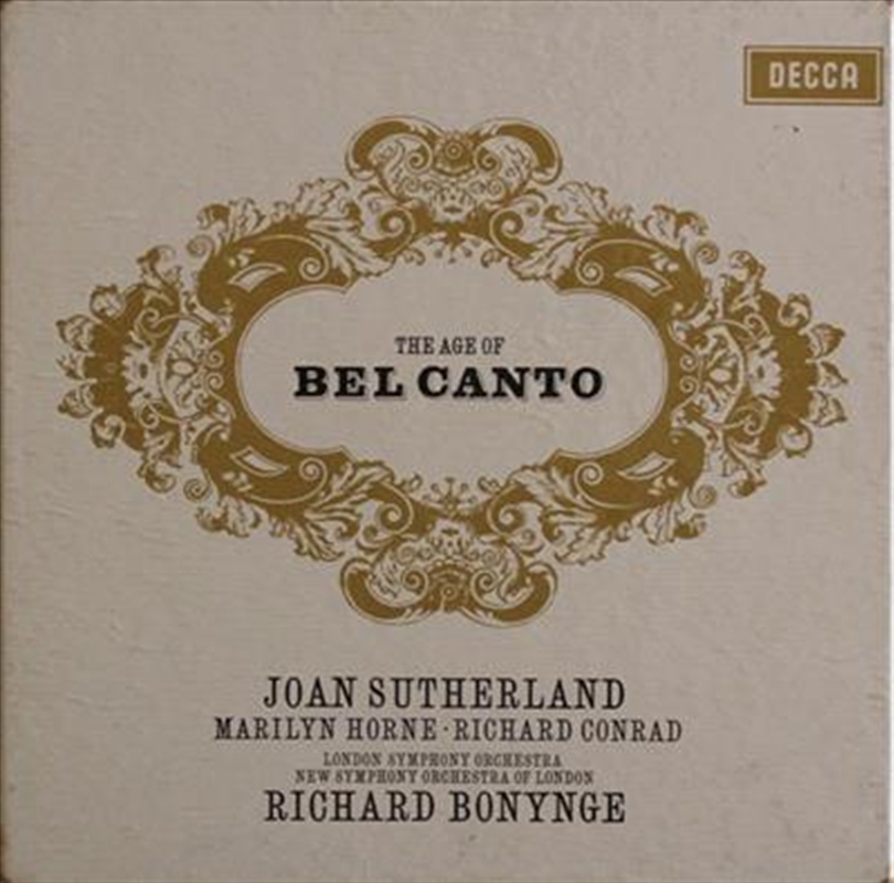 V210-2670549-202507021515-00 Age Of Bel Canto - Sutherland, Joan: Horne, Marilyn Cd Album - Image 1