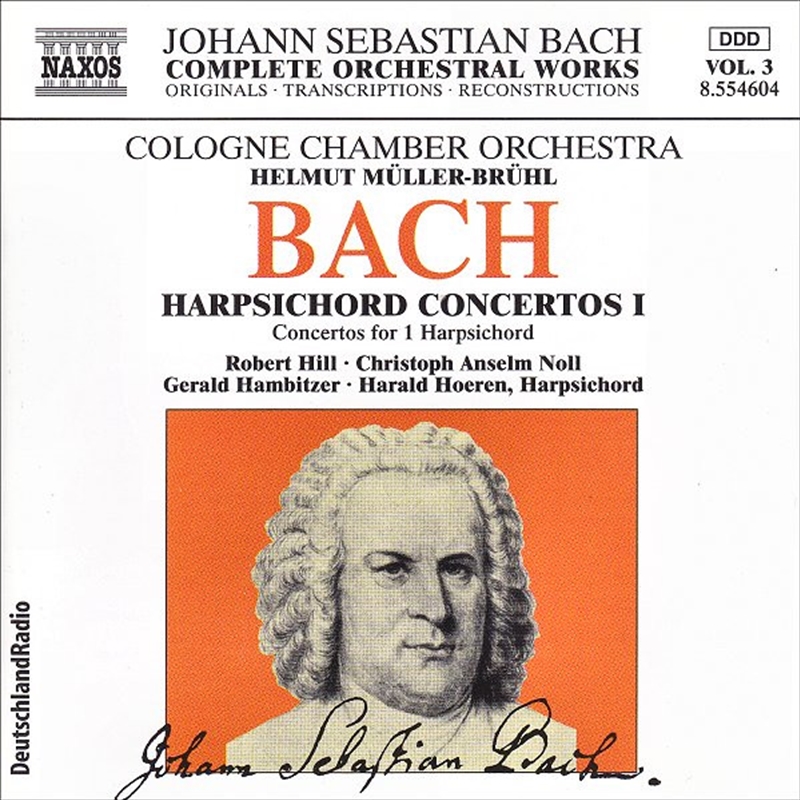 V210-295399-202507030725-00 Bach:Harpsichord Concerto - Muller-Bruhl,Cc Cd Album - Image 1