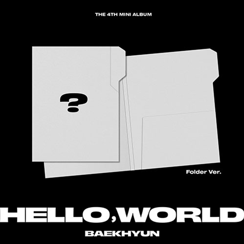 V210-3106507-202507030010-00 Hello, World Folder Ver - Baekhyun Cd Album - Image 1