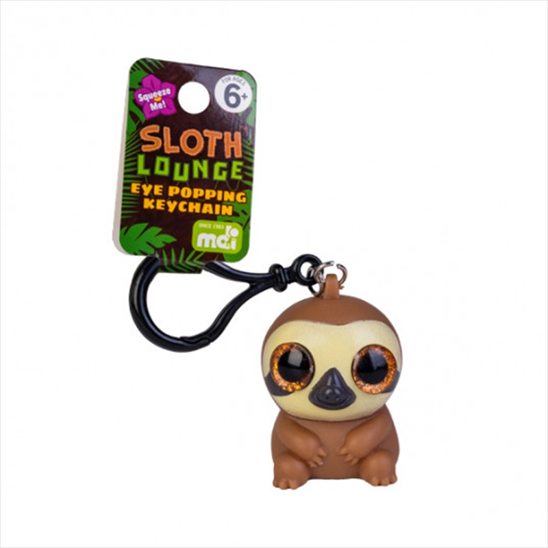 V210-3156252-202502241221-00 Eye Popping Keychain Sloth - Image 1