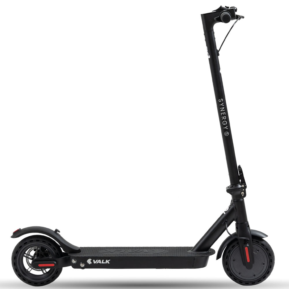 V219-TRNESCVAS5K-74427-00 VALK 400W Electric Scooter, 37V Folding E- Scooter with Suspension, for Adults, Synergy 5 MkII Black - Image 1