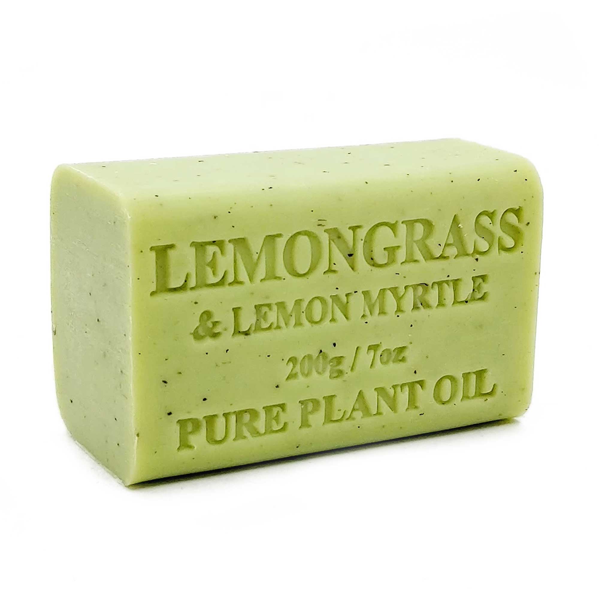 V238-SUPDZ-33216592838736-202507252150-00 65x 200g Plant Oil Soap Lemongrass Lemon Myrtle Pure Vegetable Bar Australian - Image 1