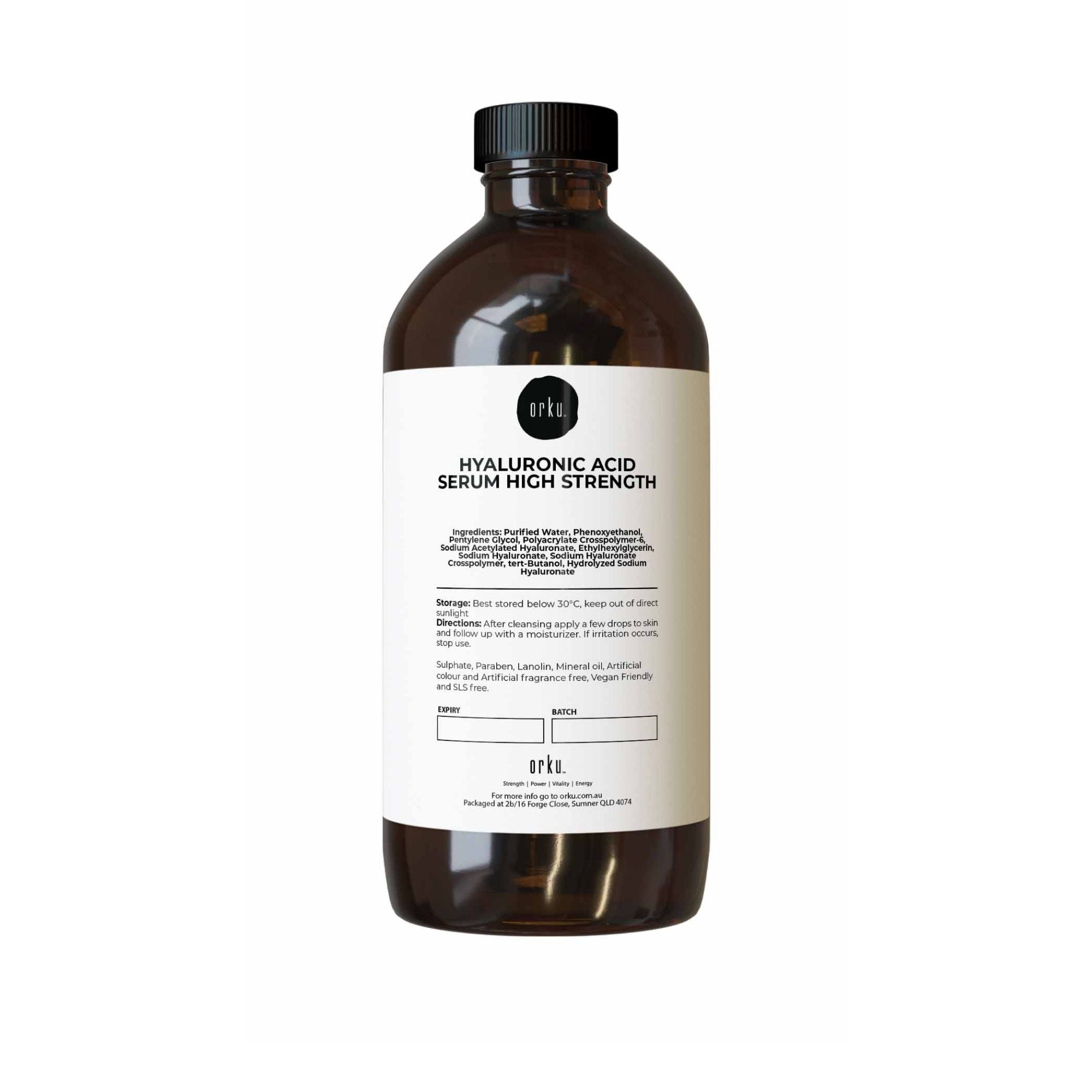 V238-SUPDZ-40128263258192-202507311310-00 500ml Hyaluronic Acid Serum - High Strength Bulk Cosmetic Face Skin Care - Image 1