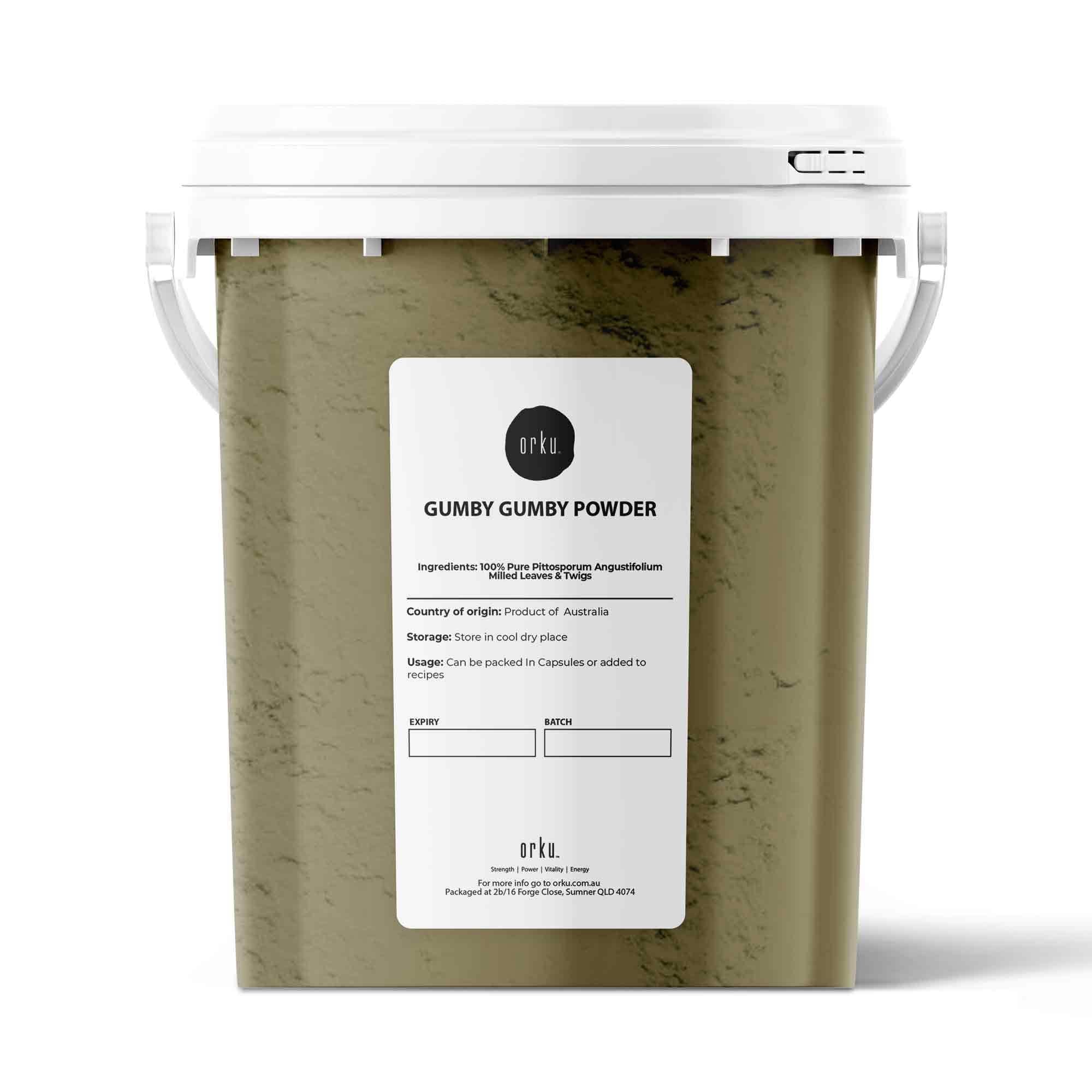 V238-SUPDZ-40513984036944-202507252210-00 600g Gumby Gumby Pure Powder Tub Gumbi Aboriginal Plant Pittosporum Angustifolum - Image 1