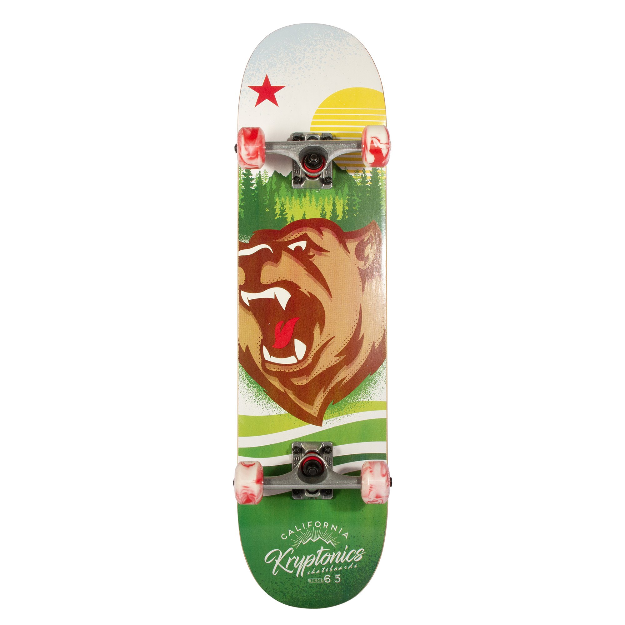 V240-BS-171338-SK-187577-00 Kryptonics 31-inch Star Series Complete Skateboard - Image 1