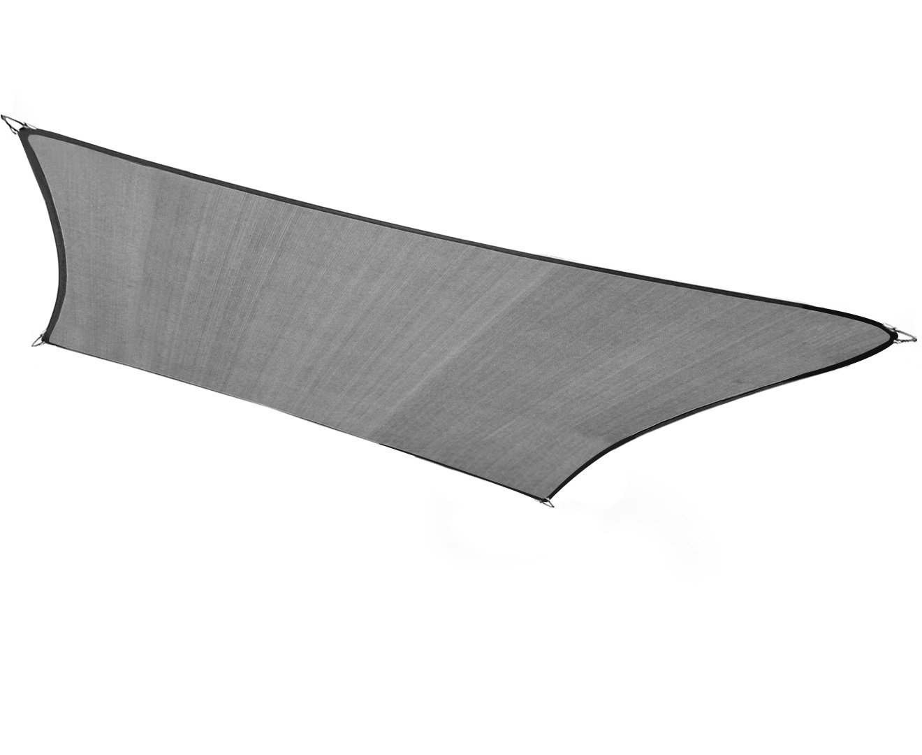 V240-GYSS-4X5-70987-00 Wallaroo Rectangular Shade Sail 4m x 5m - Grey - Image 1