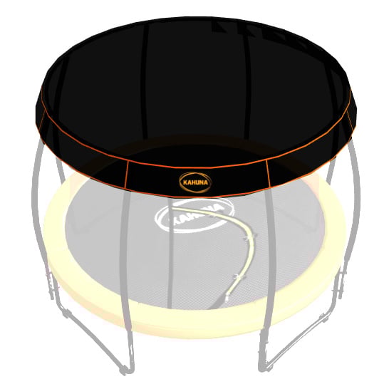 V240-TRA-ROF-14-75255-00 Kahuna 14ft-12 Pole Trampoline Roof Shade Cover - Image 1