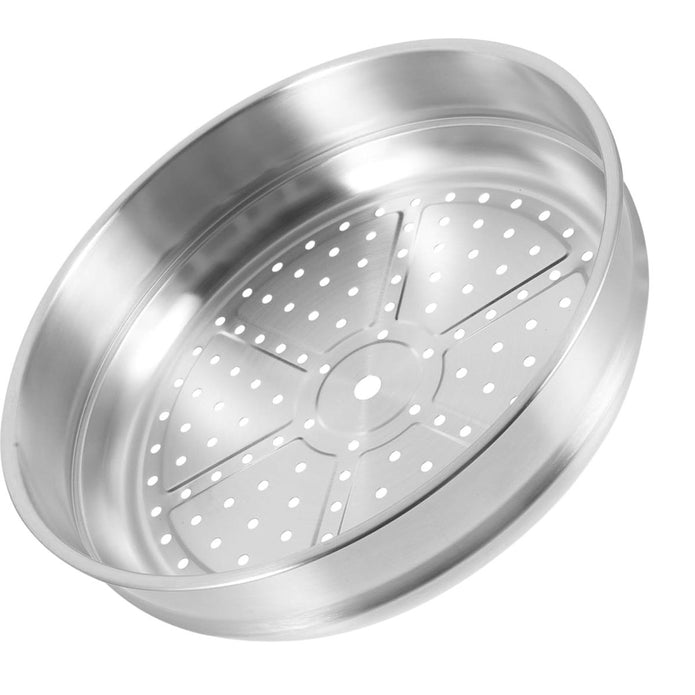V255-HOU-STEAM-32CM-202503071337-00 Housoutile 32cm Wok Steamer Dumpling Steamer Steaming Basket for Pot Dedicated Silver Accessories Stainless Steel Basket - Image 1