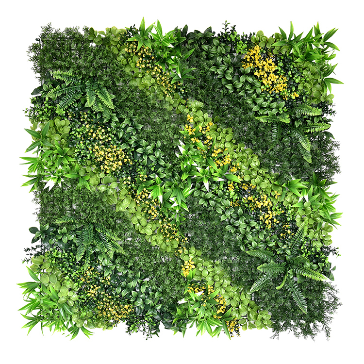 V278-5-X-CCGA134S-GREENPLANT-67617-00 YES4HOMES 5 SQM Artificial Plant Wall Grass Panels Vertical Garden Foliage Tile Fence 1X1M Green - Image 1