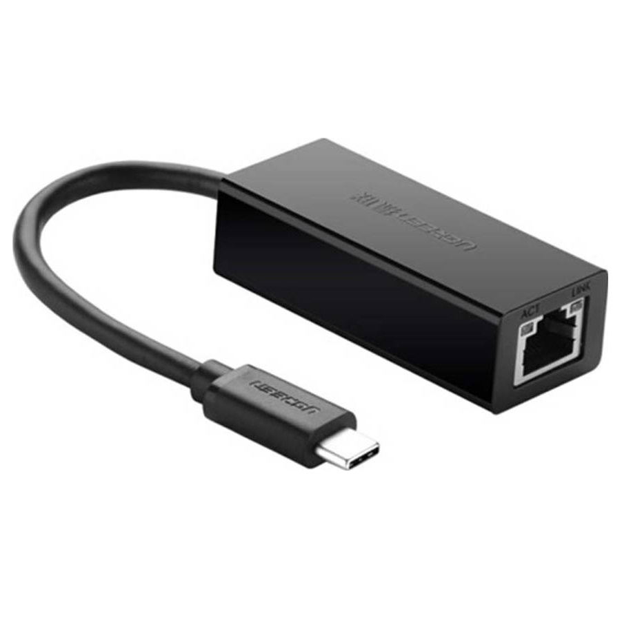 V28-ACBUGN30287-91026-00 UGREEN 30287 USB-C 10/100Mbps Ethernet Adapter - Image 1