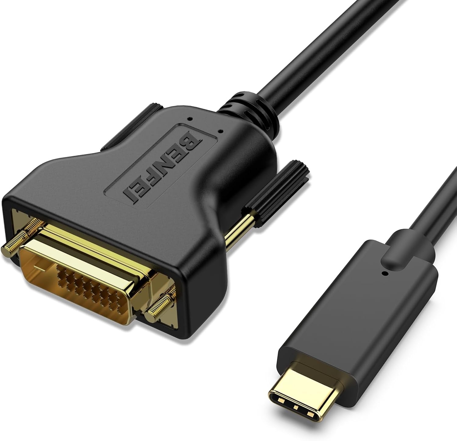 V28-ELEBEN205BK-202502281145-00 BENFEI USB C to DVI Cable 1.8m - Image 1