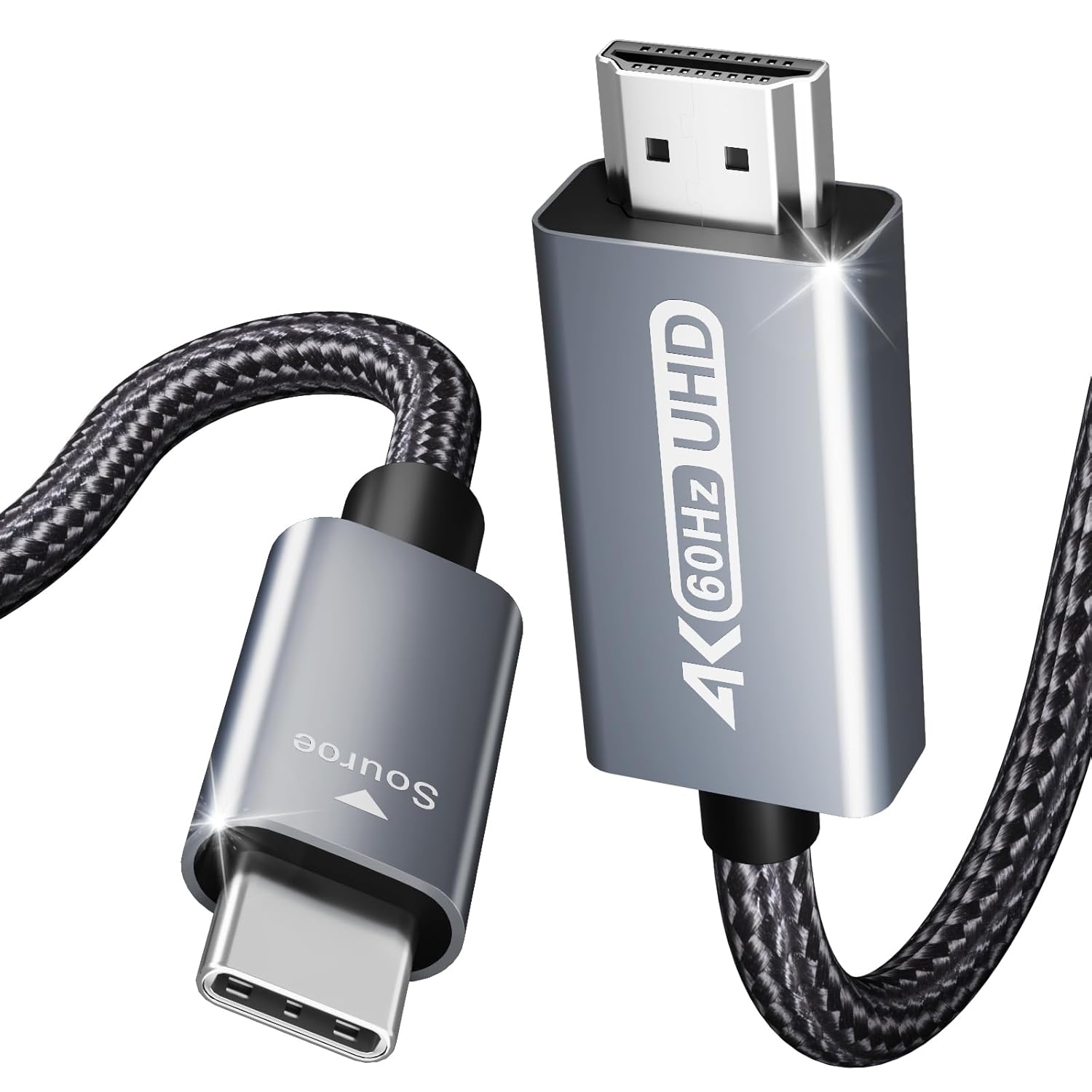 V28-ELEBEN206GY10F-202502281145-00 BENFEI USB C to HDMI 3m (10 Feet) Cable - Image 1