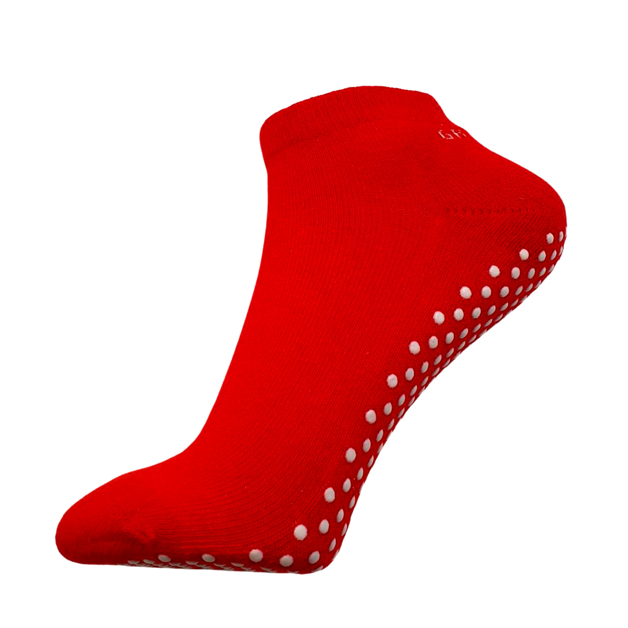 V346-A-RED-L-202505221430-00 Gripperz Anklet Non Slip Socks - Large / Red - Image 1