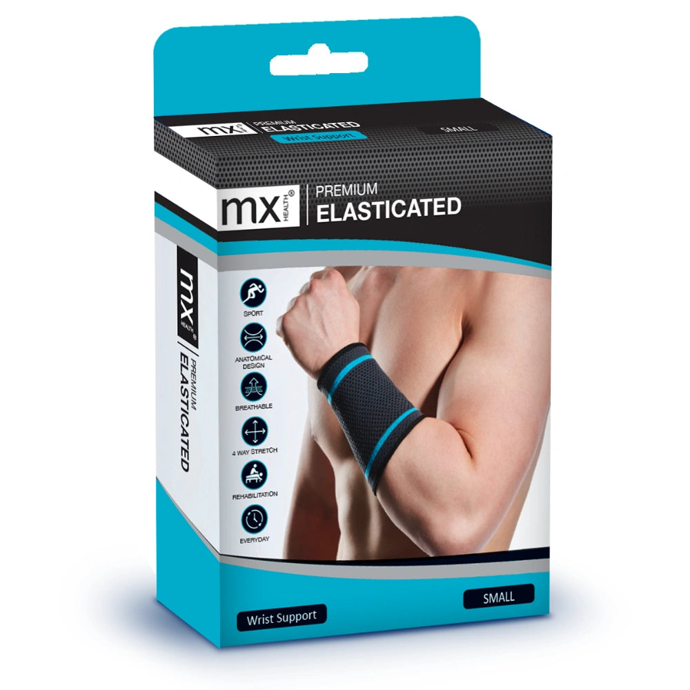 V346-MX72531-202505221440-00 MX Health Premium Elasticated Wrist Support - Large - Image 1
