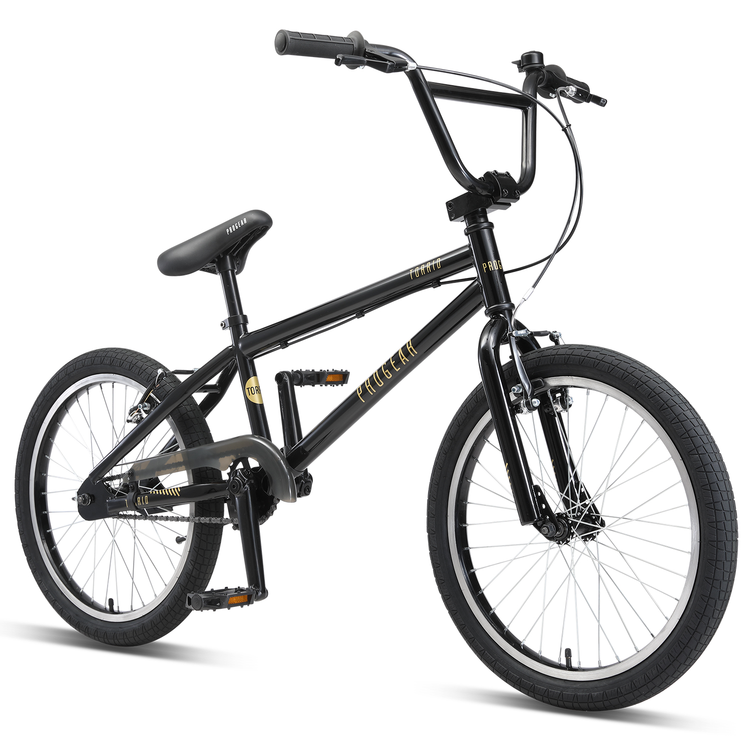 V420-BIKPTORRIDBK-89127-00 Progear Bikes Torrid BMX Bike 20" in Matt Black - Image 1