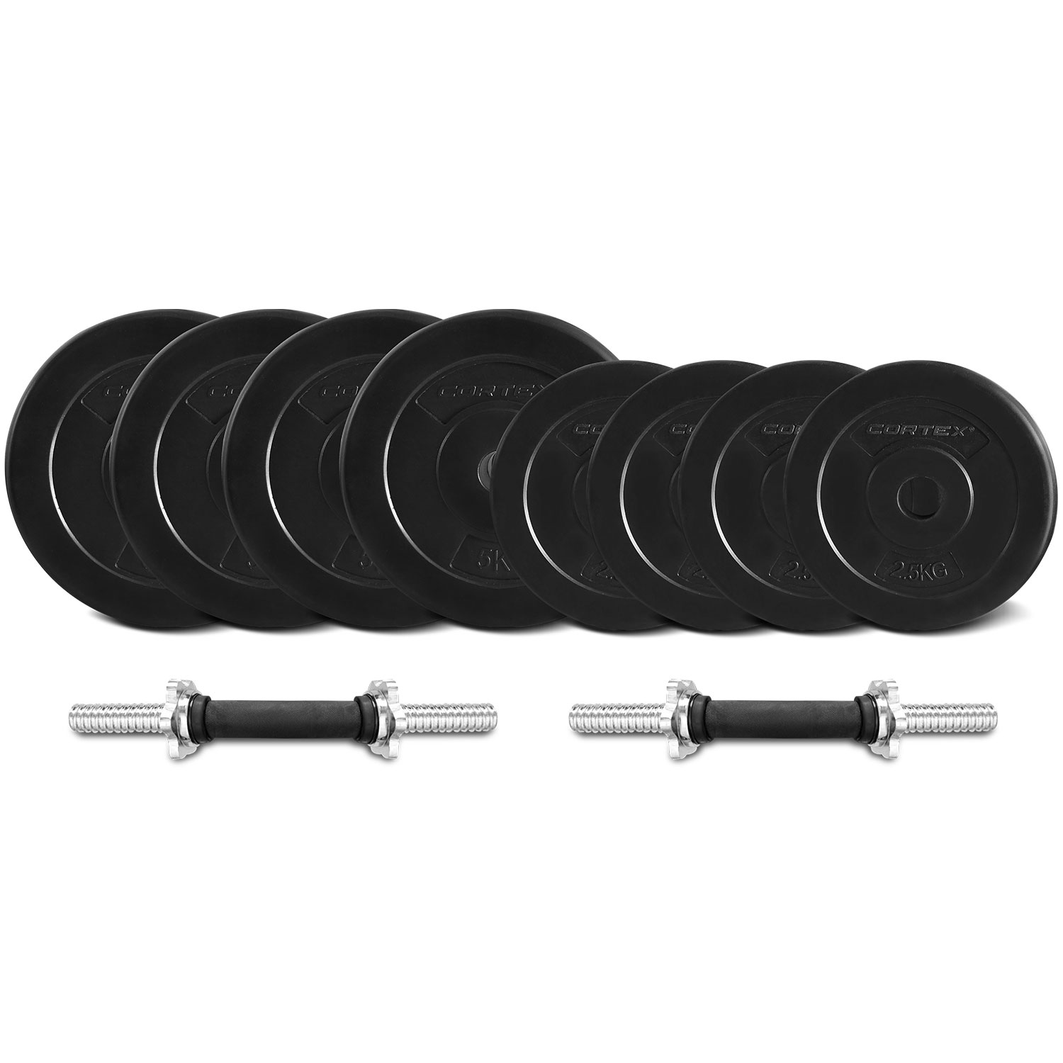 V420-CSST-WPSECSET-N-95011-00 CORTEX 35kg EnduraShell Dumbbell Weight Set - Image 1