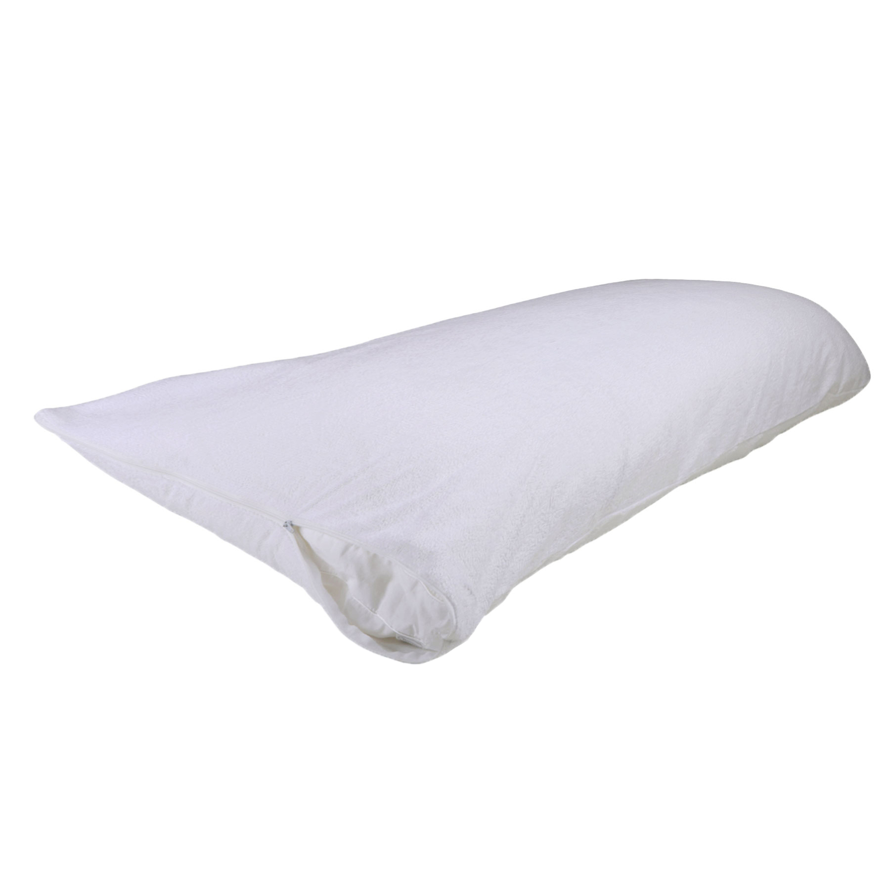 V442-ERT-PILLOWP-WATERPROOF-WHITE-BO-78079-00 Easyrest Bamboo Cotton Jersey Waterproof Body Pillow Protector - Image 1